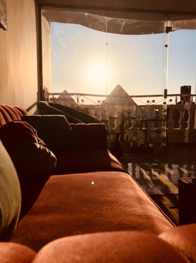 Full Pyramids View Apartment With Balcony For 8 P Kafrat al Jabal Exterior photo
