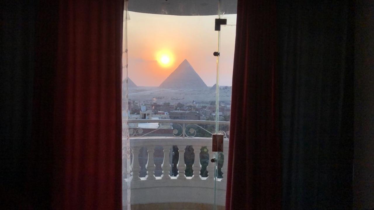 Full Pyramids View Apartment With Balcony For 8 P Kafrat al Jabal Exterior photo